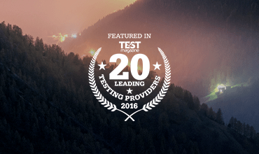 Top 20 leading software testing providers 2016 pp