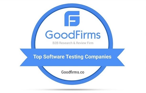 GoodFirms B2B Research & Review Firm badge: Top Software Testing Companies, Goodfirms.co