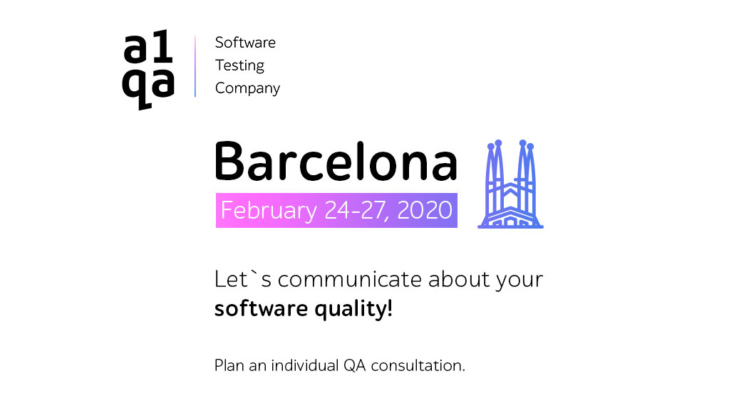 Meet a1qa experts in Barelona