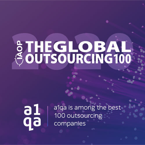 IAOP The Global Outsourcing 100 2020, a1qa is among the best 100 outsourcing companies