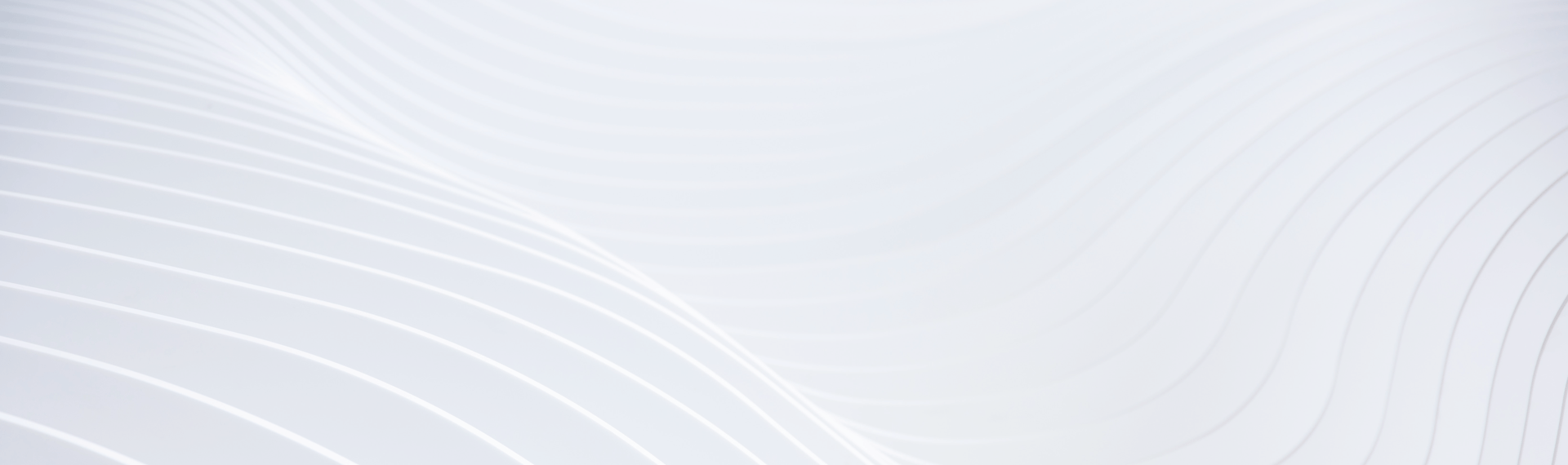 Abstract white flowing lines suggesting seamless continuous testing and improved customer experience