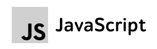 JS icon with JavaScript wordmark for test automation technology