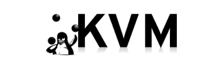 KYM logo with panda mascot and floating black circles