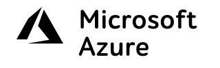 Microsoft Azure logo with stylized black triangular icon