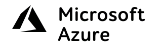 Microsoft Azure logo with stylized black triangular icon