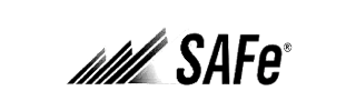 SAFe logo representing Scaled Agile Framework methodology expertise