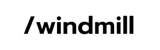 /windmill software services company logo in black text