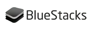 BlueStacks logo for Android virtualization and simulation testing environment