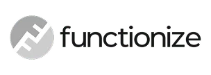 Functionize logo with gray circular icon and black Functionize wordmark