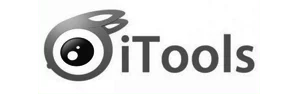 iTools logo with stylized circular icon and black gray text