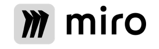 Black stylized triple arrow icon on a rounded square background