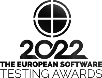 2022 The European Software Testing Awards logo with circular target symbol