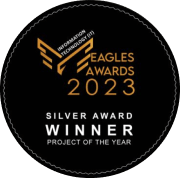 Eagles Awards 2023 Silver Award Winner Project of the Year badge