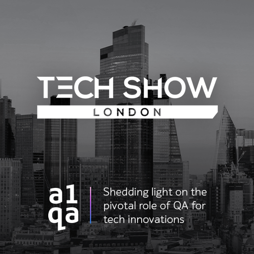 a1qa’s Account manager at Tech Show London