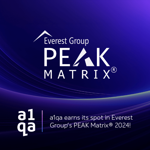 a1qa recognized as a Major Contender by the Everest Group