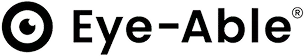 Eye-Able logo with circular eye icon and registered trademark symbol