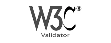 W3C Validator logo for accessibility standards validation