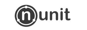nunit logo representing the unit testing framework for .NET applications
