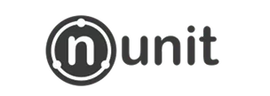 nunit logo representing the unit testing framework for .NET applications