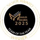 Silver Award The QA Financial EAGLES AWARDS 2025 Team of the Year Winner